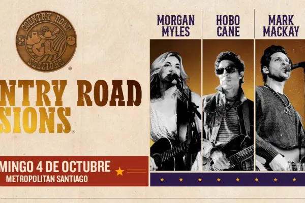 Country Road Sessions: La fuerza musical de Nashville aterriza nuevamente en Chile ,Cedida