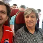 Mossa viajó a Brasil por Scolari, Instagram