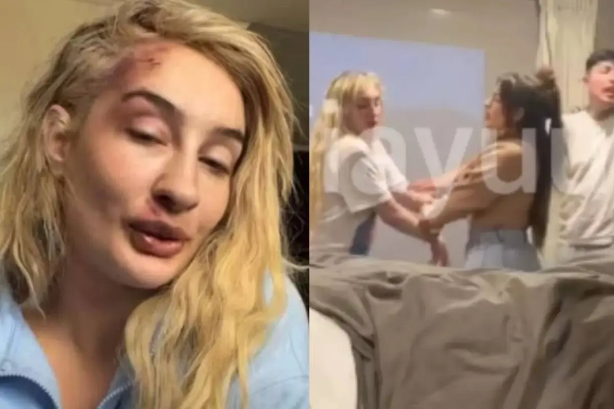 Fran Maira explica videos filtrados de golpiza, Redes sociales | Referencial