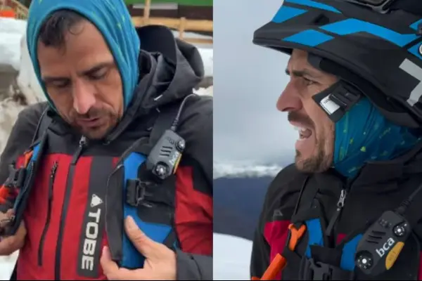 Emotivo rescate protagonizada por Pangal Andrade en el Cajón del Maipo ,Pangal Andrade | Instagram