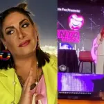 Polémica por supuesto show de Botota Fox en estado de ebriedad, Captura de redes sociales