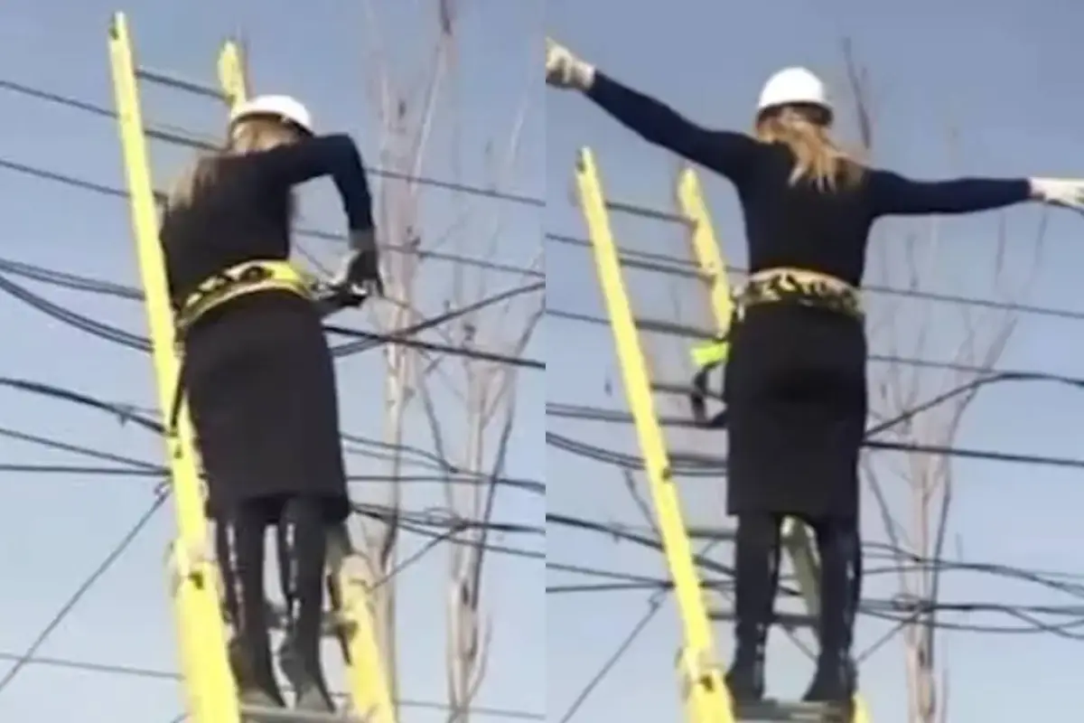 Polémico video de Ximena Rincón junto al tendido eléctrico, Ximena Rincón | Instagram