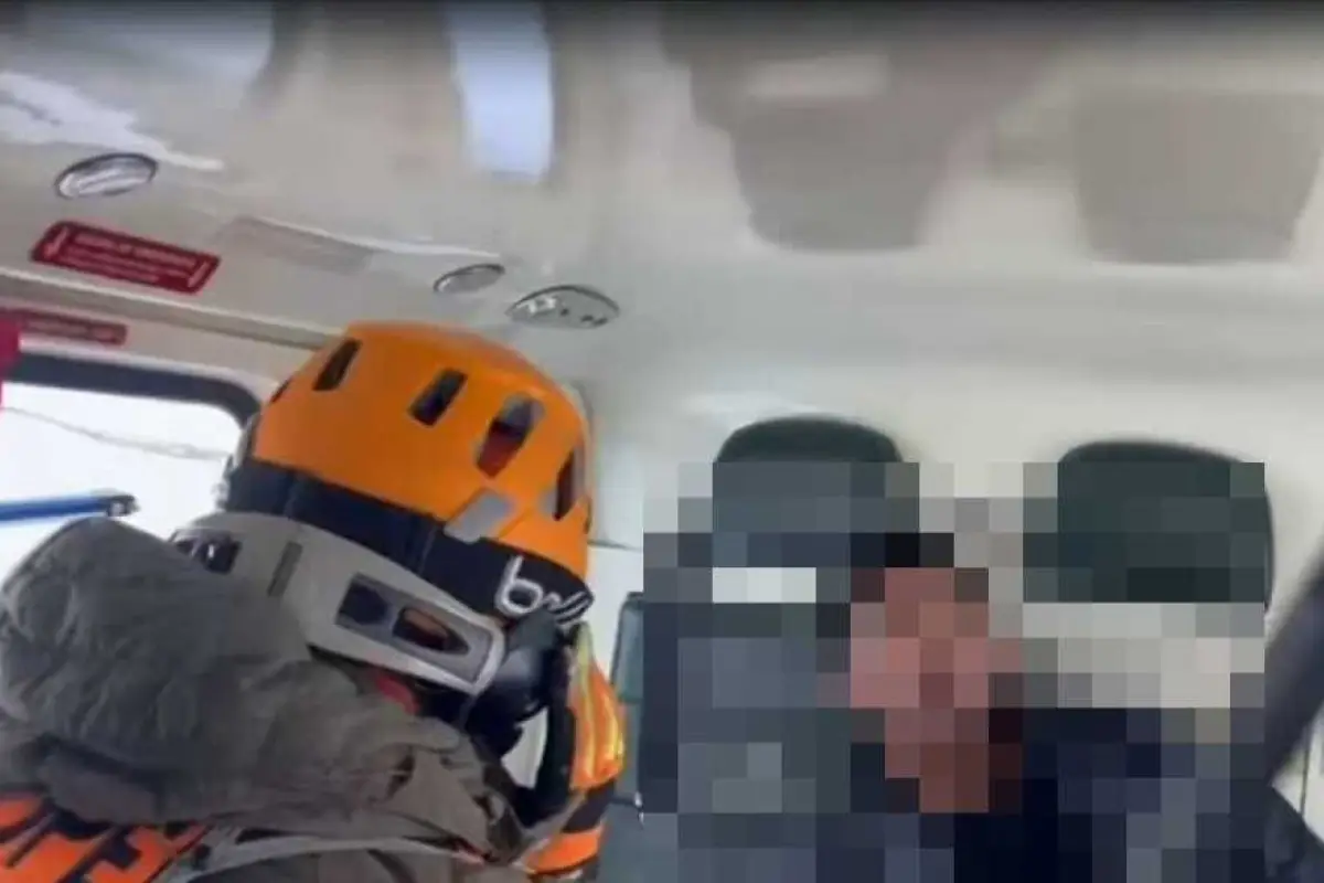 Rescate en el Cajón del Maipo, Captura | Contigo en la mañana (CHV)