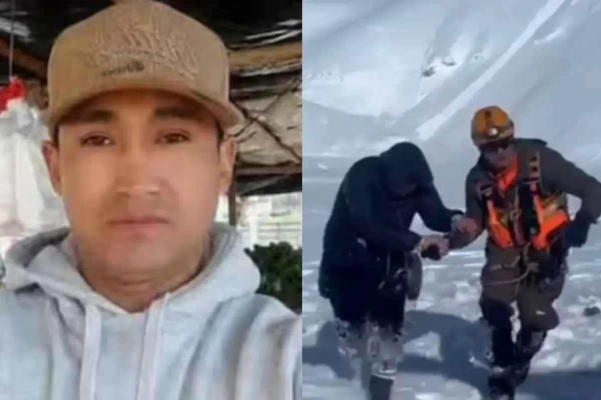 Curioso detalle tras el milagroso rescate en el Cajón del Maipo, Redes sociales | X