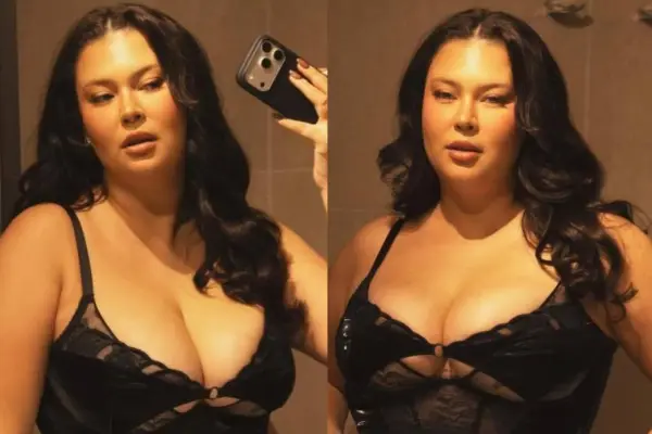 Michelle Carvalho se lució en lencería ,Captura de Instagram (Michelle Carvalho)
