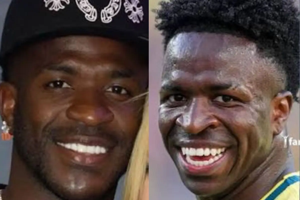 El cambio de Vinicius en su rostro es notorio, Captura