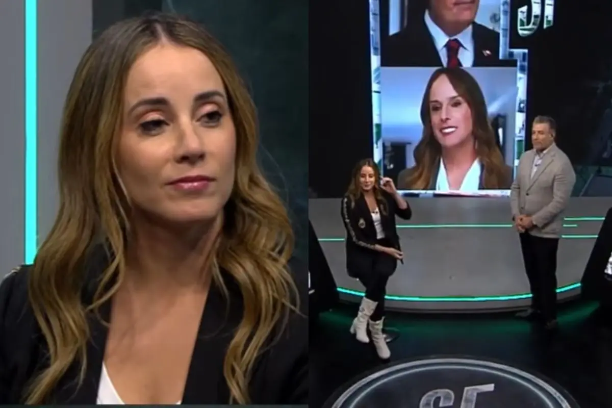 Mara Sedini en el estudio de Sin Filtros, Captura