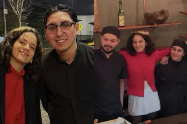 Rosalía ya llegó a Chile y este fue su primer panorama ,NAOKI | Instagram