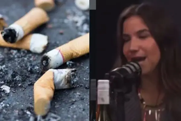 Perro comía colillas de cigarro ,Instagram