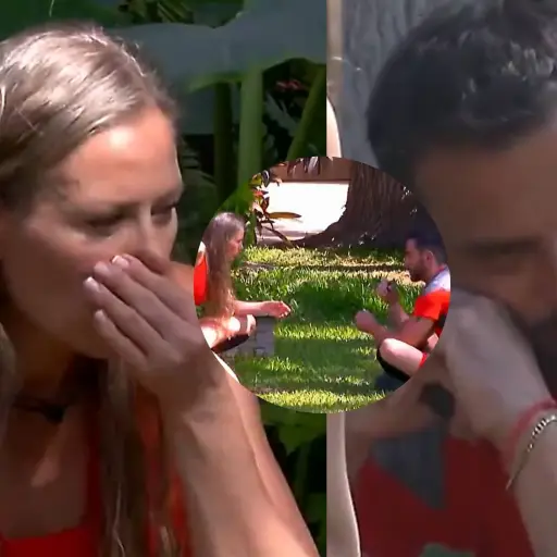 Tenso cruce entre Ludmila y Álvaro ,Montaje LH