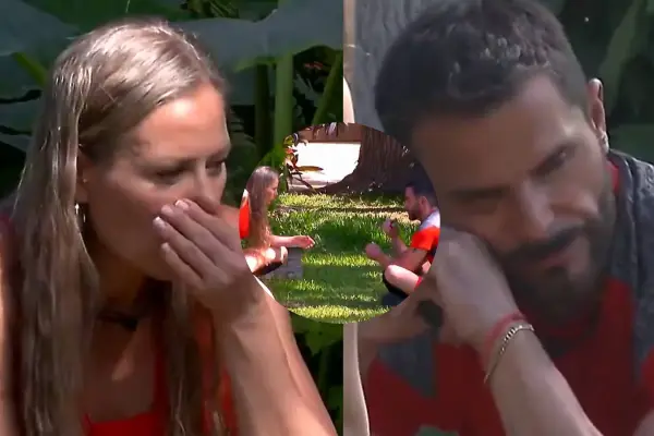 Tenso cruce entre Ludmila y Álvaro ,Montaje LH