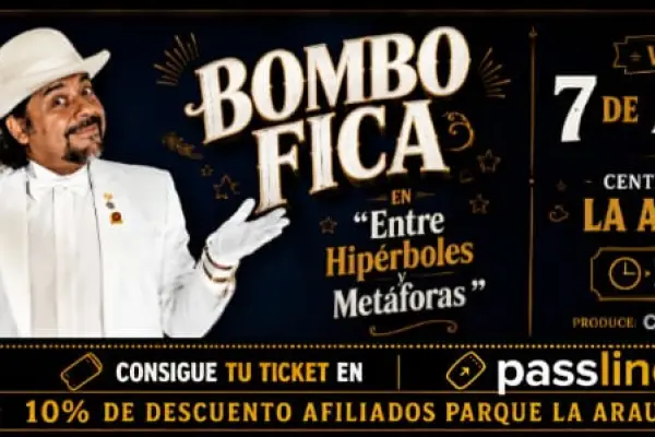 Bombo Fica invita a su nuevo show  ,Passline