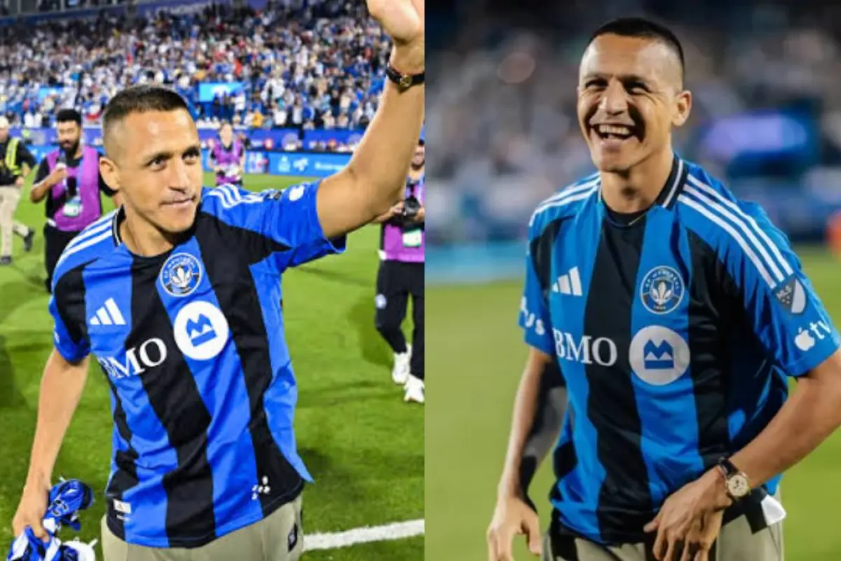 Alexis Sánchez presentado a lo rockstar en el Montreal, Captura | CF Montreal