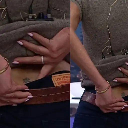 Fran García-Huidobro y su osado tatuaje ,Captura