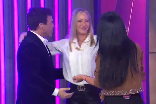 Marcela Vacarezza recibió su bienvenida en Canal 13 ,Captura