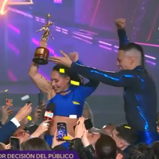 Vale Roth es la ganadora de Fiebre de Baile ,Captura de pantalla