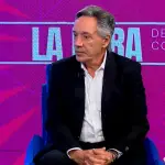 Peter Dragicevic en el estudio de La Hora de Conversar, Captura