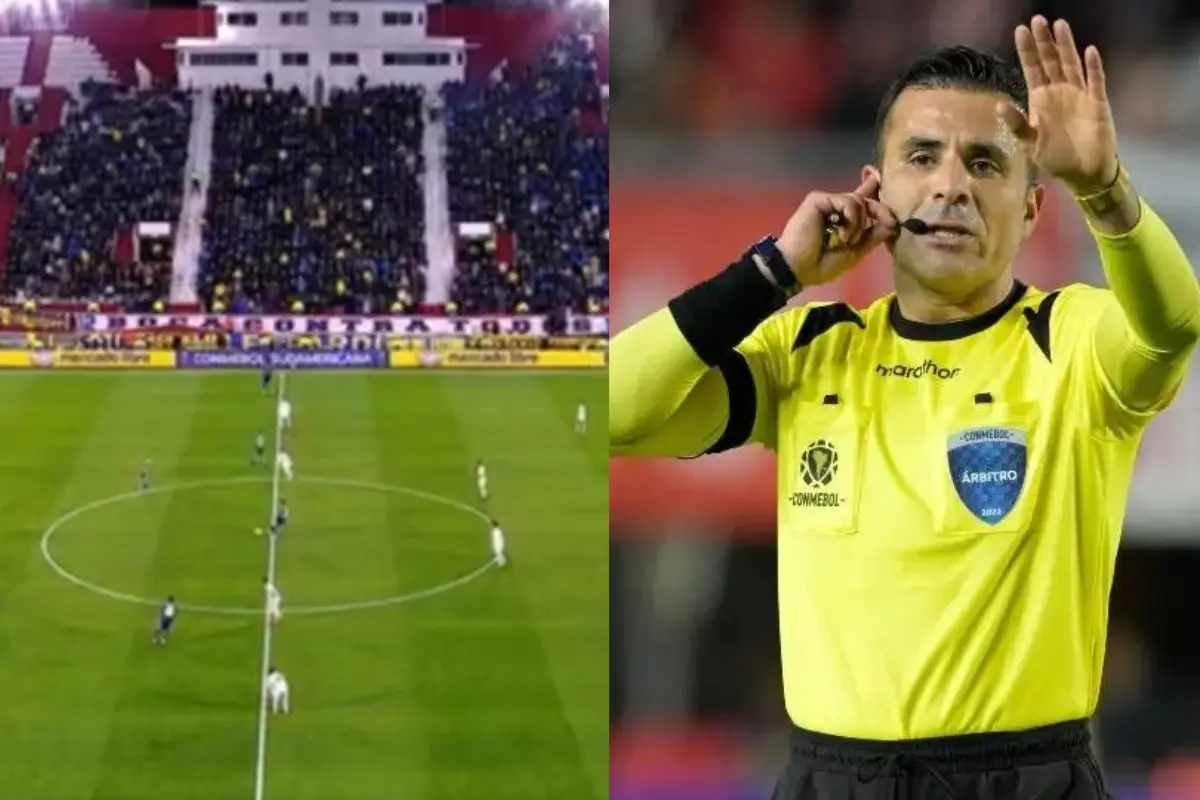 Piero Maza dirigió el duelo de Boca y Recoleta, Instagram
