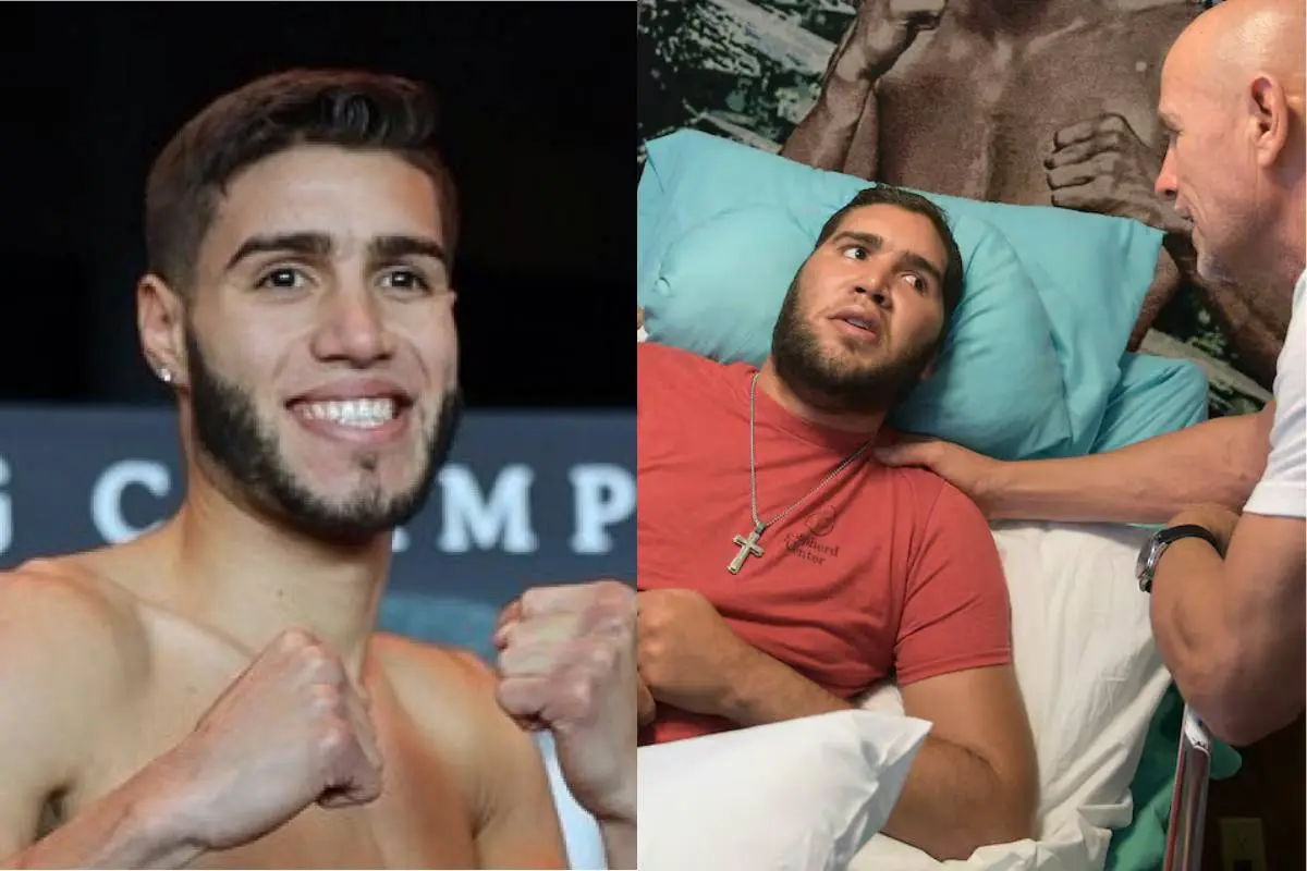 Prichard Colón, antes y después de la pelea, Archivo