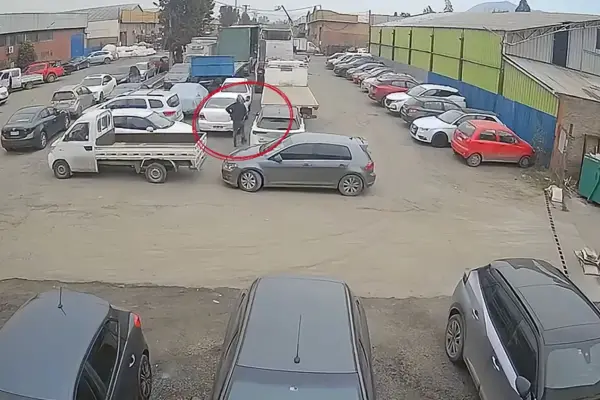 Robo de camión en San Bernardo ,Captura