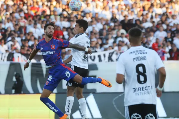 Colo Colo y la U durante la primera rueda ,Cedida