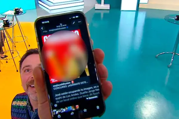 Neme y la imagen creada con IA ,Captura