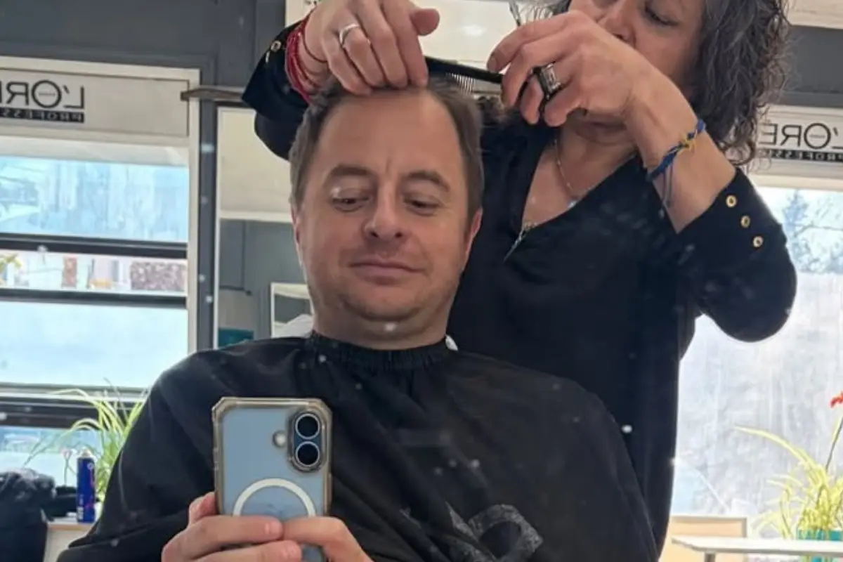 Coke Hevia pasó por la peluquería, Instagram