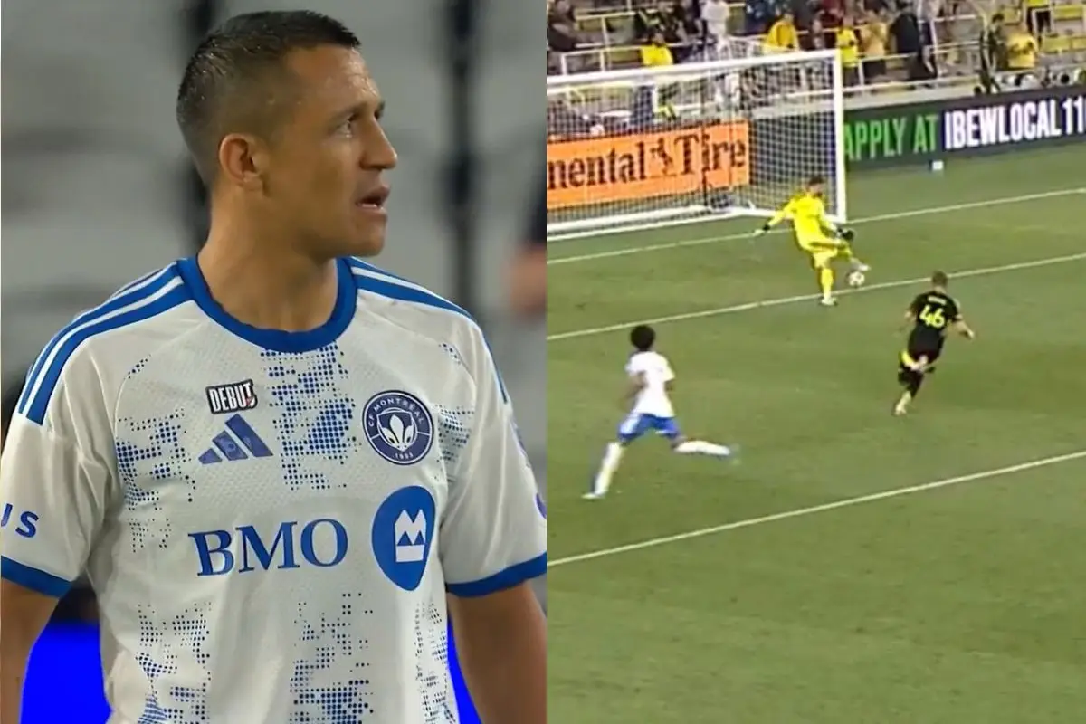 Alexis Sánchez tuvo su estreno en la MLS, Captura