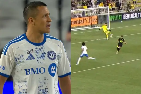 Alexis Sánchez tuvo su estreno en la MLS ,Captura