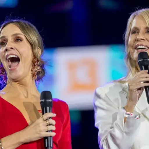 La hermanas Bolocco reinas de la televisión ,X