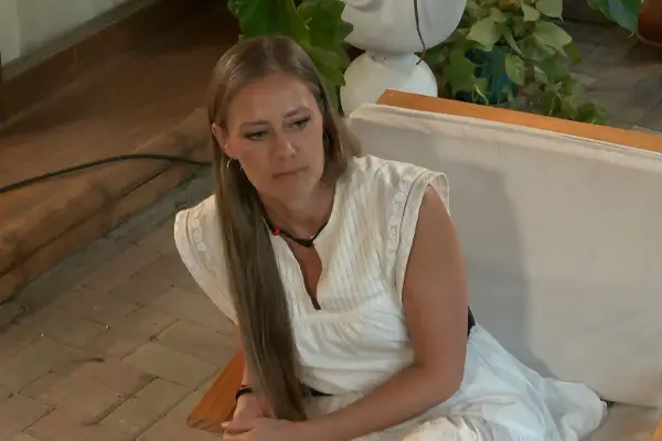 Ludmila ya sin Ballero en el reality ,Captura