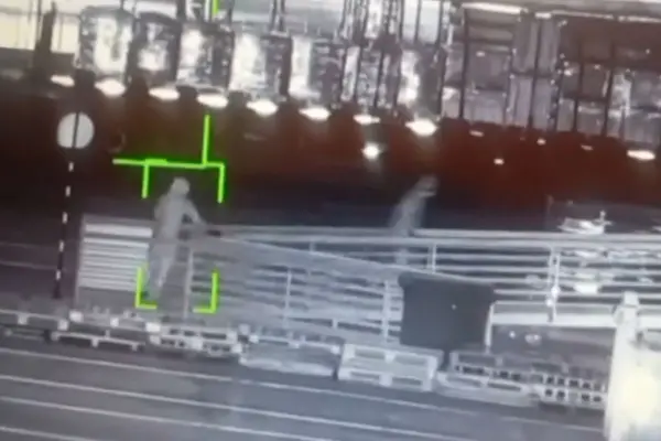 Delincuentes sorprendidos in fraganti ,Captura