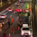 Intento de emboscada a bus de Gendarmería, X