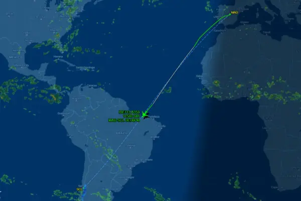 Vozinha y su viaje a Chile ,Captura