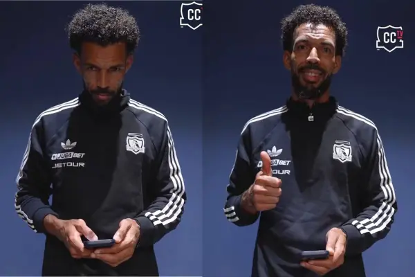 Vozinha con la indumentaria de Colo Colo ,Colo Colo