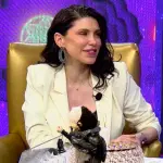 Wilma González en el estudio de \Medianoche con el Sultán\, Captura