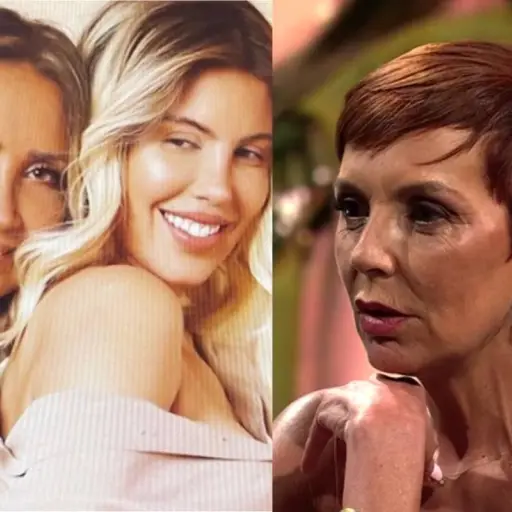 Fran García-Huidobro se encontró con Coté López y su madre ,Archivo