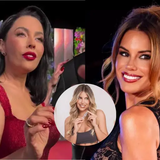 Daniela Aránguiz, Gala Caldirola y Coté López ,Archivo
