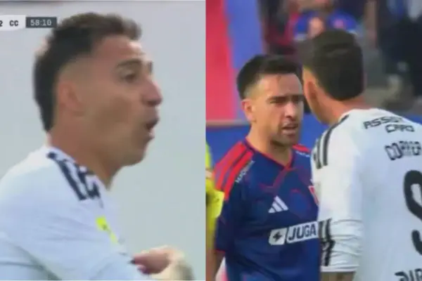 Javier Correa y su palabreo a Matías Zaldivia ,Captura de pantalla