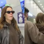 Gala Caldirola rompe en llanto en su llegada a Chile, Captura | Hay que decirlo