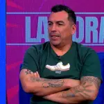 Esteban Paredes en el estudio de La Hora de Conversar, Captura