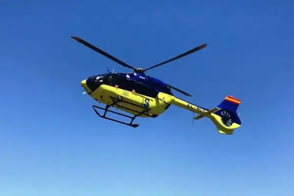 DGAC reportó caída de helicóptero en el Cajón del Maipo ,Referencial