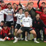 Javier Correa lo celebró a su manera, Cedida