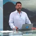 Rafael Cavada vivió un incómodo momento en televisión, Captura