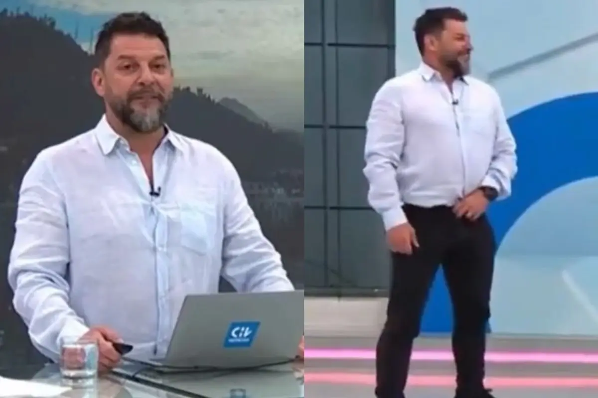 Rafael Cavada esta mañana en Chilevisión, Captura