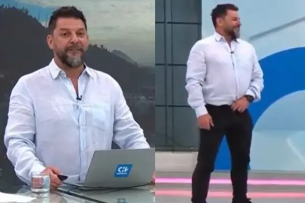 Rafael Cavada esta mañana en Chilevisión ,Captura