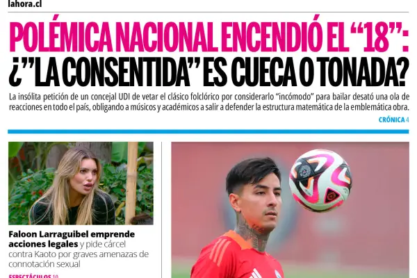 Diario La Hora - 16 de septiembre ,La Hora