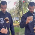 Tomás Vodanovic y viral jugando al emboque, Tomás Vodanovic (Instagram)