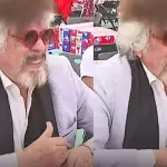 Compadre Moncho fue captado como un verdadero rockstar en fonda de Ñuñoa, 24 Horas | Captura