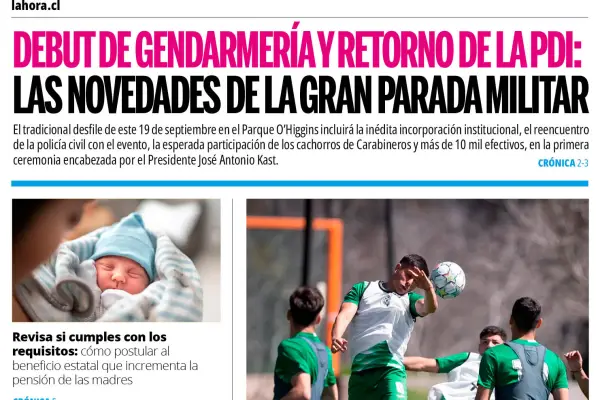 Papel digital | 18 de septiembre 2026 ,Captura